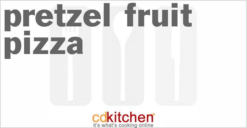 Pretzel Fruit Pizza - CDKitchen.com