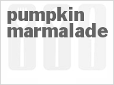 recipe for pumpkin marmalade