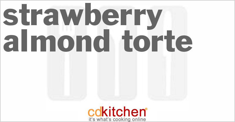 Strawberry Almond Torte - CDKitchen.com