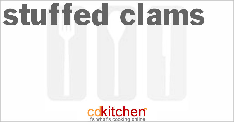 Stuffed Clams - CDKitchen.com