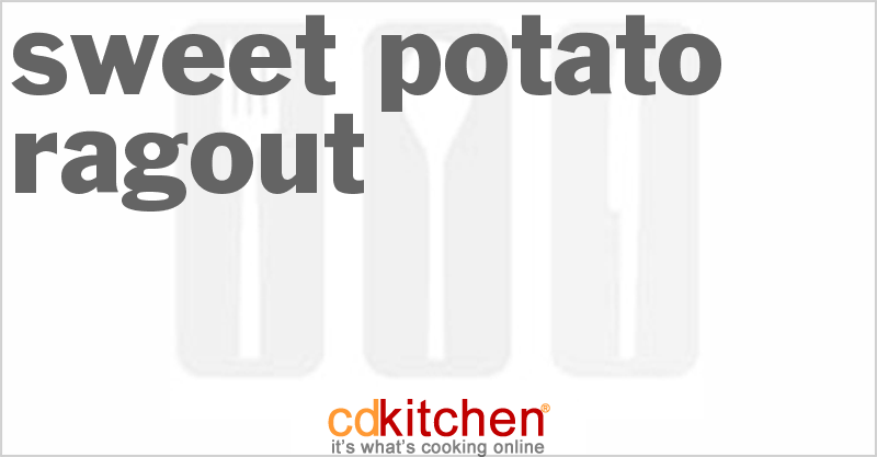 Sweet Potato Ragout - CDKitchen.com
