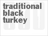 recipe for traditional black turkey