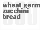 recipe for wheat germ zucchini bread