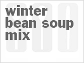recipe for winter bean soup mix