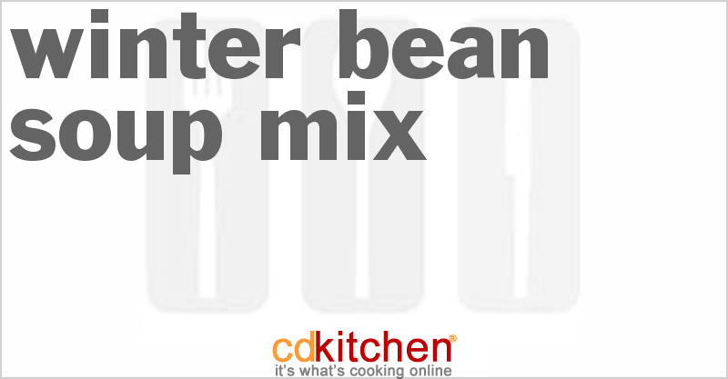 Winter Bean Soup Mix - CDKitchen.com