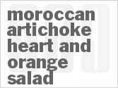 Moroccan Artichoke Heart and Orange Salad