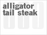 recipe for alligator tail steak