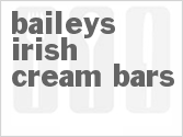 recipe for baileys irish cream bars