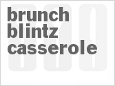 recipe for brunch blintz casserole