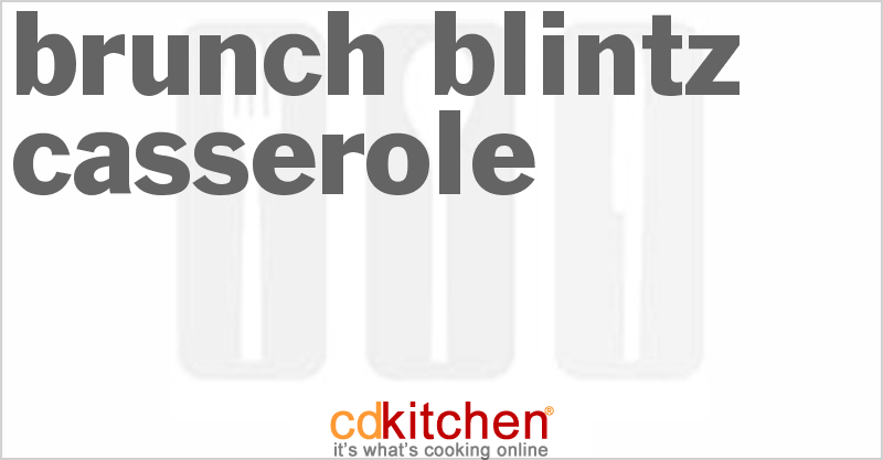 Brunch Blintz Casserole - CDKitchen.com