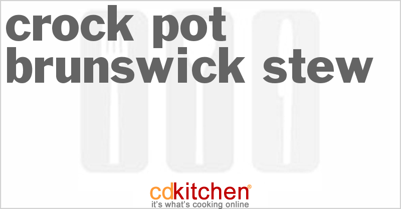 Brunswick Stew - CDKitchen.com