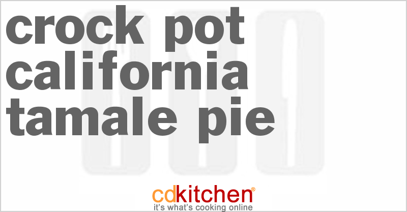 California Tamale Pie - CDKitchen.com