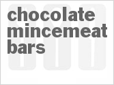 recipe for chocolate mincemeat bars