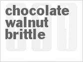 recipe for chocolate walnut brittle