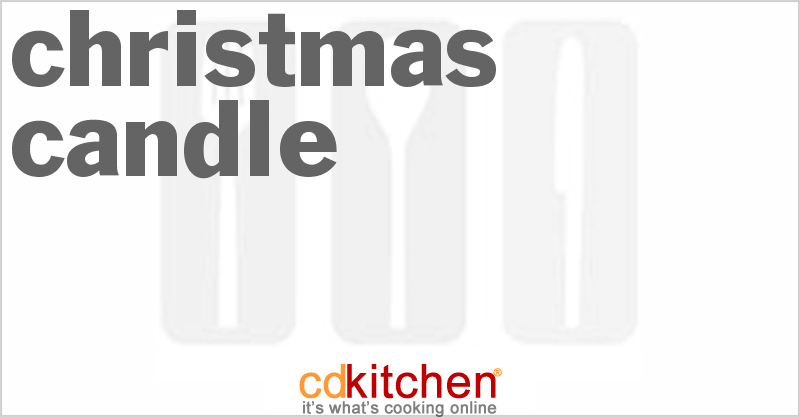 Christmas Candle - CDKitchen.com