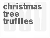recipe for christmas tree truffles