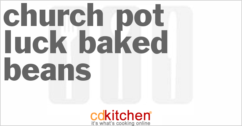 Church Pot Luck Baked Beans - CDKitchen.com