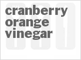 recipe for cranberry orange vinegar