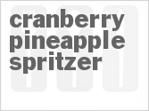 recipe for cranberry pineapple spritzer