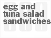 recipe for egg and tuna salad sandwiches