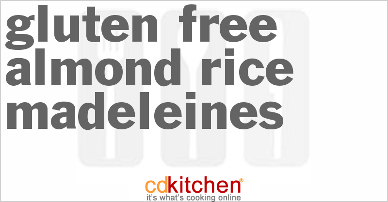 Gluten-Free Almond Rice Madeleines - CDKitchen.com