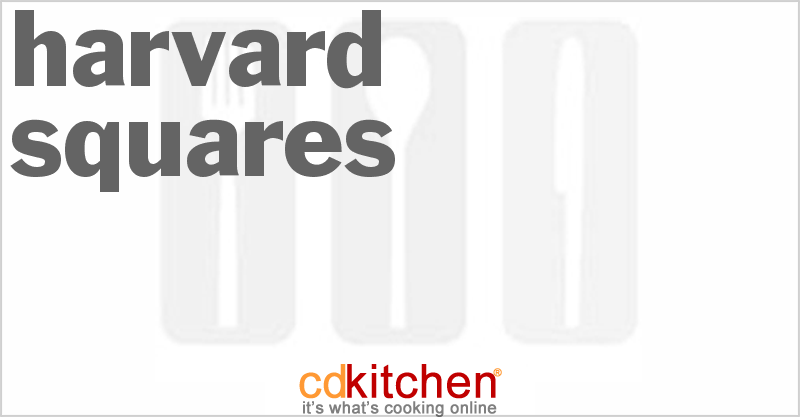 Harvard Squares - CDKitchen.com