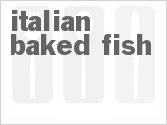 recipe for italian baked fish