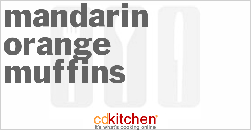 Mandarin Orange Muffins - CDKitchen.com