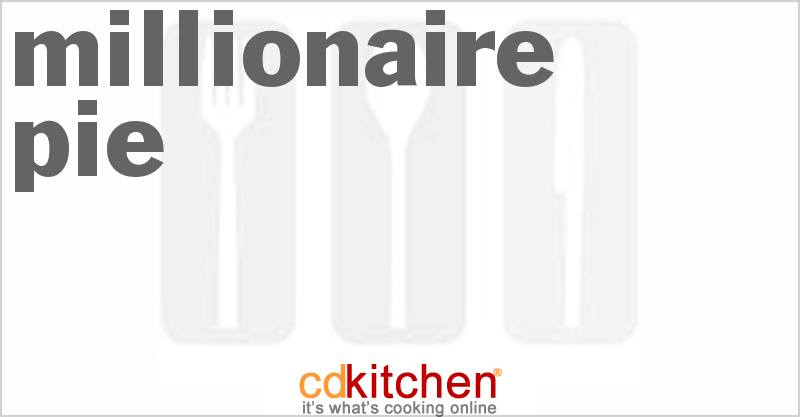 Millionaire Pie - CDKitchen.com