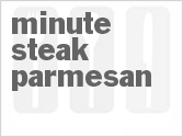 recipe for minute steak parmesan
