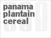 recipe for panama plantain cereal