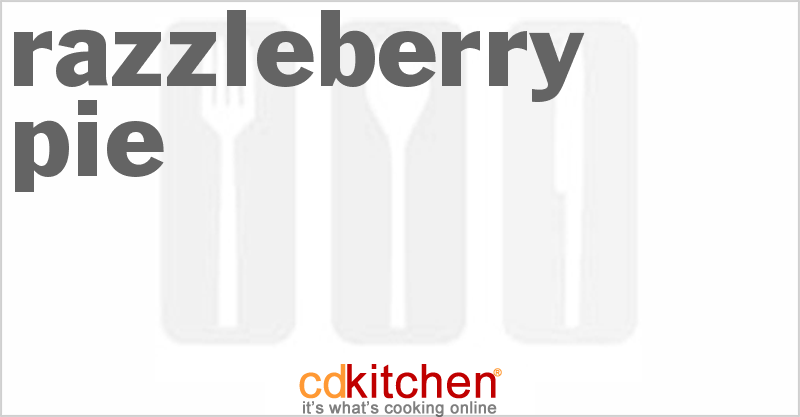 Razzleberry Pie - CDKitchen.com