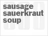 recipe for sausage-sauerkraut soup