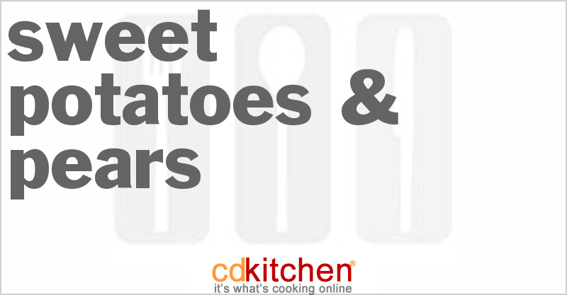 Sweet Potatoes & Pears - CDKitchen.com