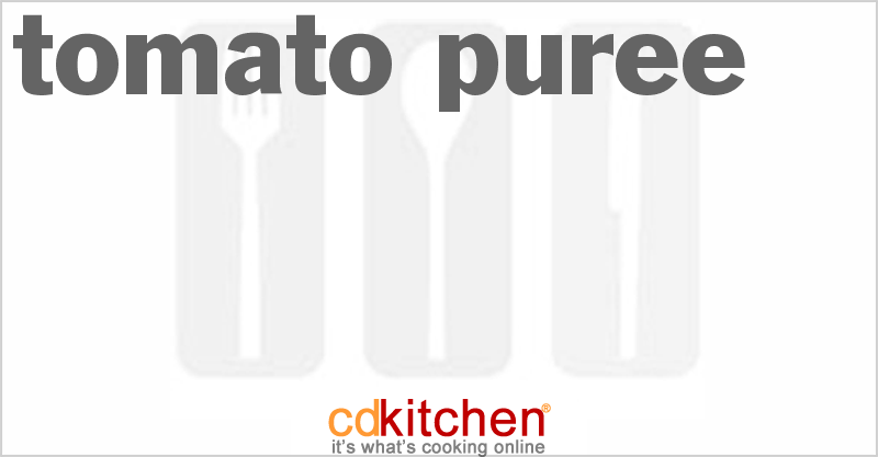 Tomato Puree - CDKitchen.com