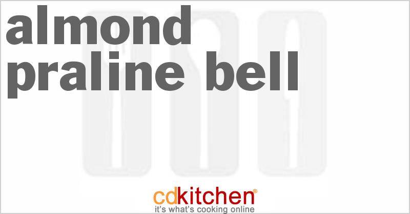 Almond Praline Bell - CDKitchen.com