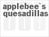 recipe for applebee's quesadillas