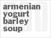 recipe for armenian yogurt barley soup