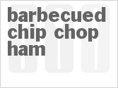 recipe for barbecued chip chop ham