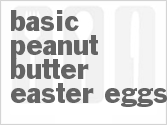 recipe for basic peanut butter easter eggs