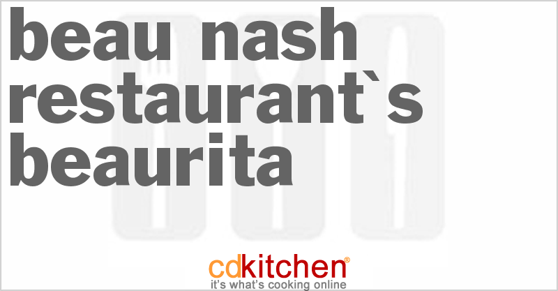 Beau Nash Restaurant's Beaurita - CDKitchen.com