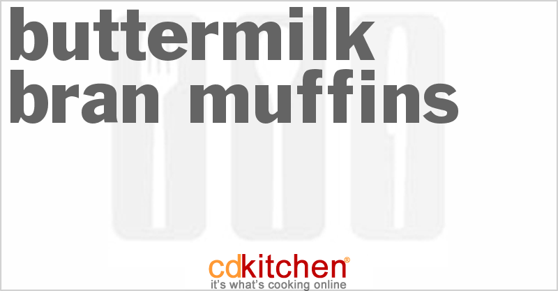 Buttermilk Bran Muffins - CDKitchen.com