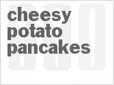 recipe for cheesy potato pancakes