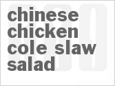 recipe for chinese chicken cole slaw salad