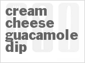 recipe for cream cheese guacamole dip