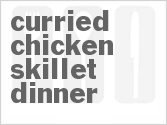 recipe for curried chicken skillet dinner