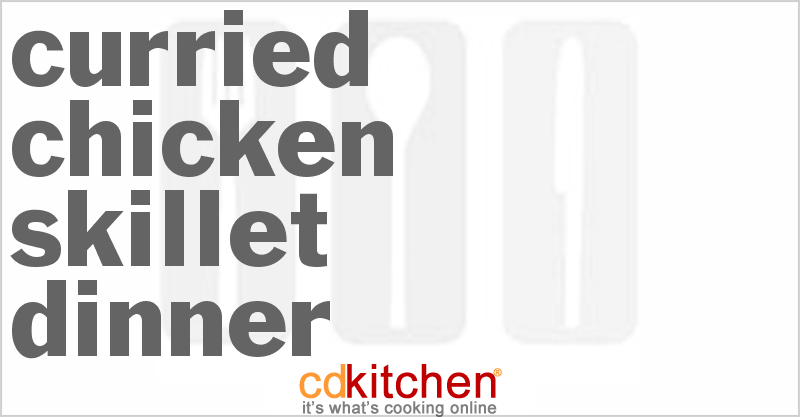 Curried Chicken Skillet Dinner - CDKitchen.com
