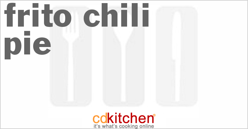 Frito Chili Pie - CDKitchen.com