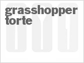 recipe for grasshopper torte