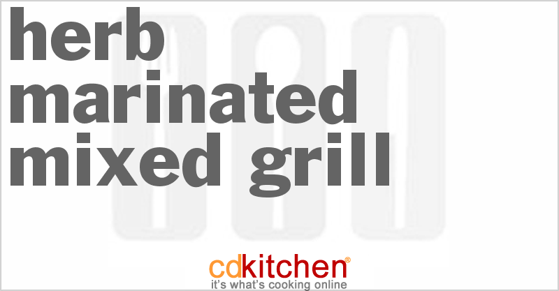Herb Marinated Mixed Grill - CDKitchen.com